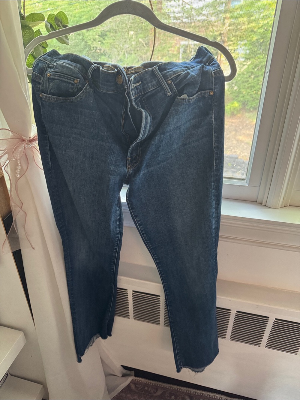 Classic Dark Blue Women’s Jeans - Mother Jeans